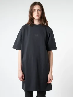 Acne Studio - Logo T-Shirt Dress in Black
