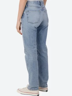 Acne Studios - 1997 Straight Fit Jeans in Light Blue Vintage