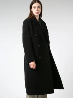 Acne Studios - Double-Breasted Wool Coat in Black