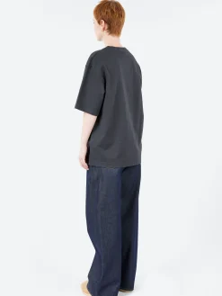 Acne Studios - Exford U Stamp Logo T-Shirt in Black