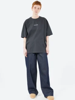 Acne Studios - Exford U Stamp Logo T-Shirt in Black