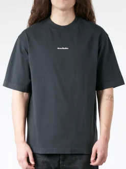 Acne Studios - Extorr Stamp Printed T-Shirt in Black