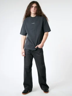 Acne Studios - Extorr Stamp Printed T-Shirt in Black