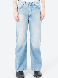 Acne Studios - 2021F Loose Fit Jeans in Light Blue