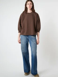Acne Studios - 2022F Relaxed Fit Jeans in Mid Blue