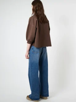 Acne Studios - 2022F Relaxed Fit Jeans in Mid Blue