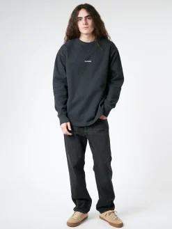 Acne Studios - Fin Stamp Logo Sweatshirt in Black