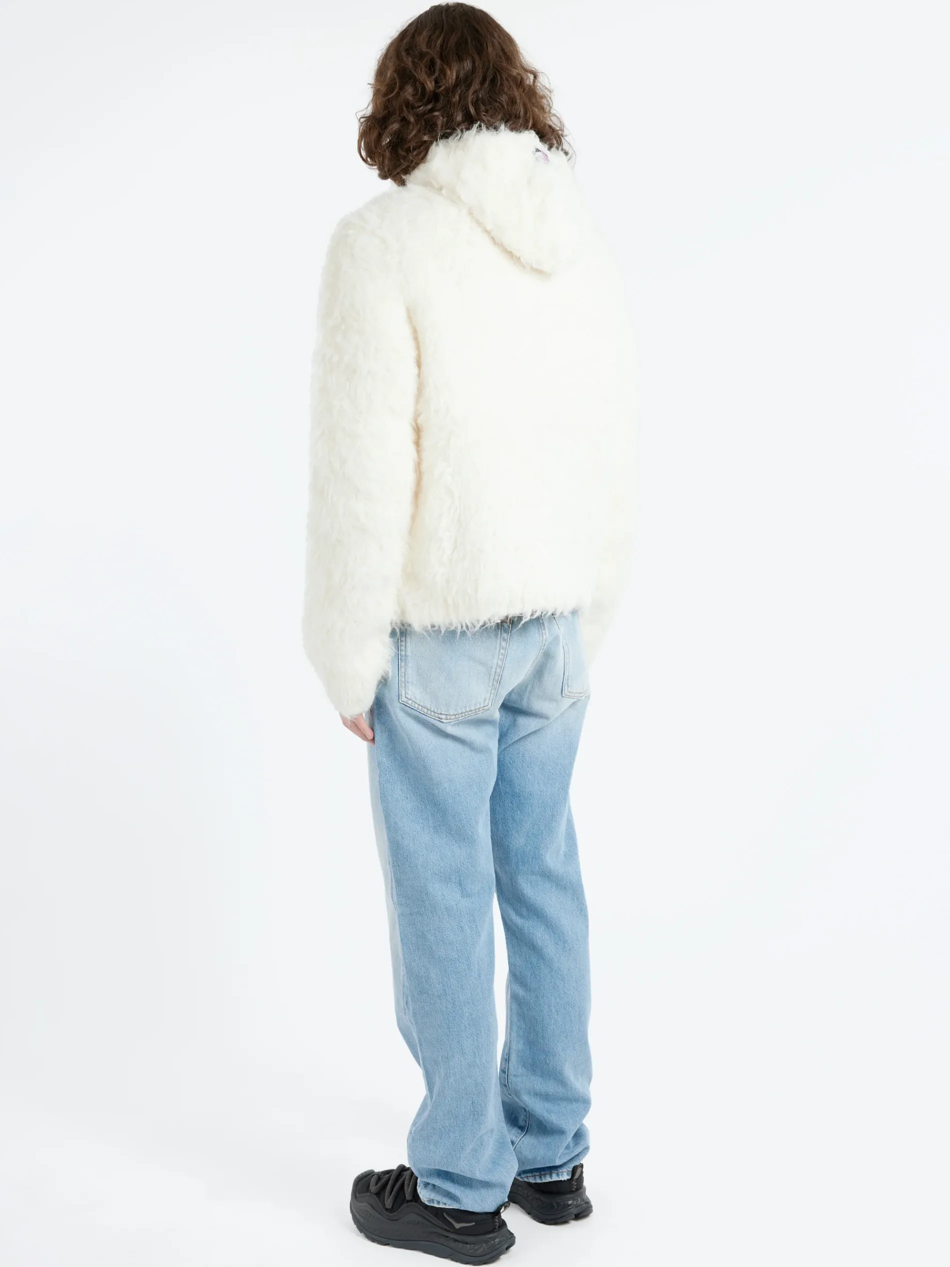 Acne Studios - Hairy Hoodie in White