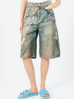 Acne Studios - Judda Denim Shorts in Mid Blue