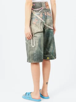 Acne Studios - Judda Denim Shorts in Mid Blue