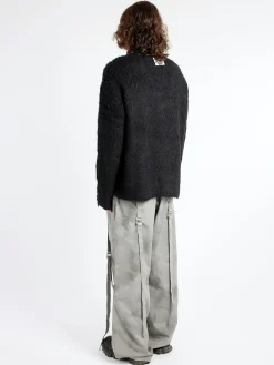 Acne Studios - Kalpafa Hairy Cardigan in Black