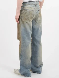 Acne Studios - 2021M Loose Fit Jeans in Mid Blue