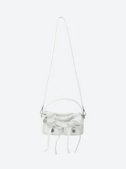 Acne Studios - Multipocket Micro Bag in White and Grey