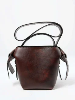 Acne Studios - Musubi Mini Shoulder Bag in Dark Brown