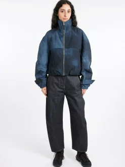 Acne Studios - Odill P Wave Dyed Nylon Jacket in Stone Black