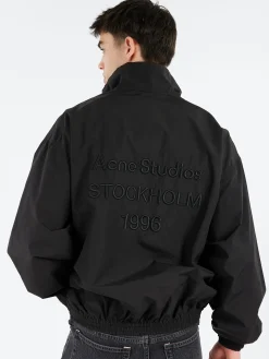 Acne Studios - Olandios Technical Logo Jacket in Black