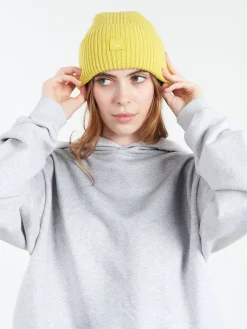 Acne Studios - Pana Face Beanie in Dusty Yellow