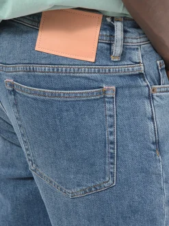 Acne Studios - River Slim Tapered Jeans in Mid Blue