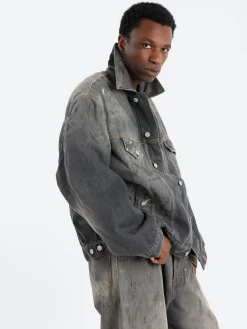 Acne Studios - Robert U Trafalgar Denim Jacket in Black