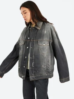 Acne Studios - Robert U Trafalgar Denim Jacket in Black