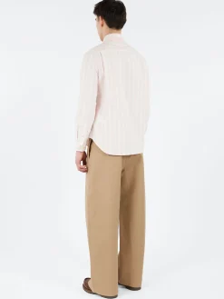 Acne Studios - Sunnie Vintage Oxford Stripe in Off White and Pink