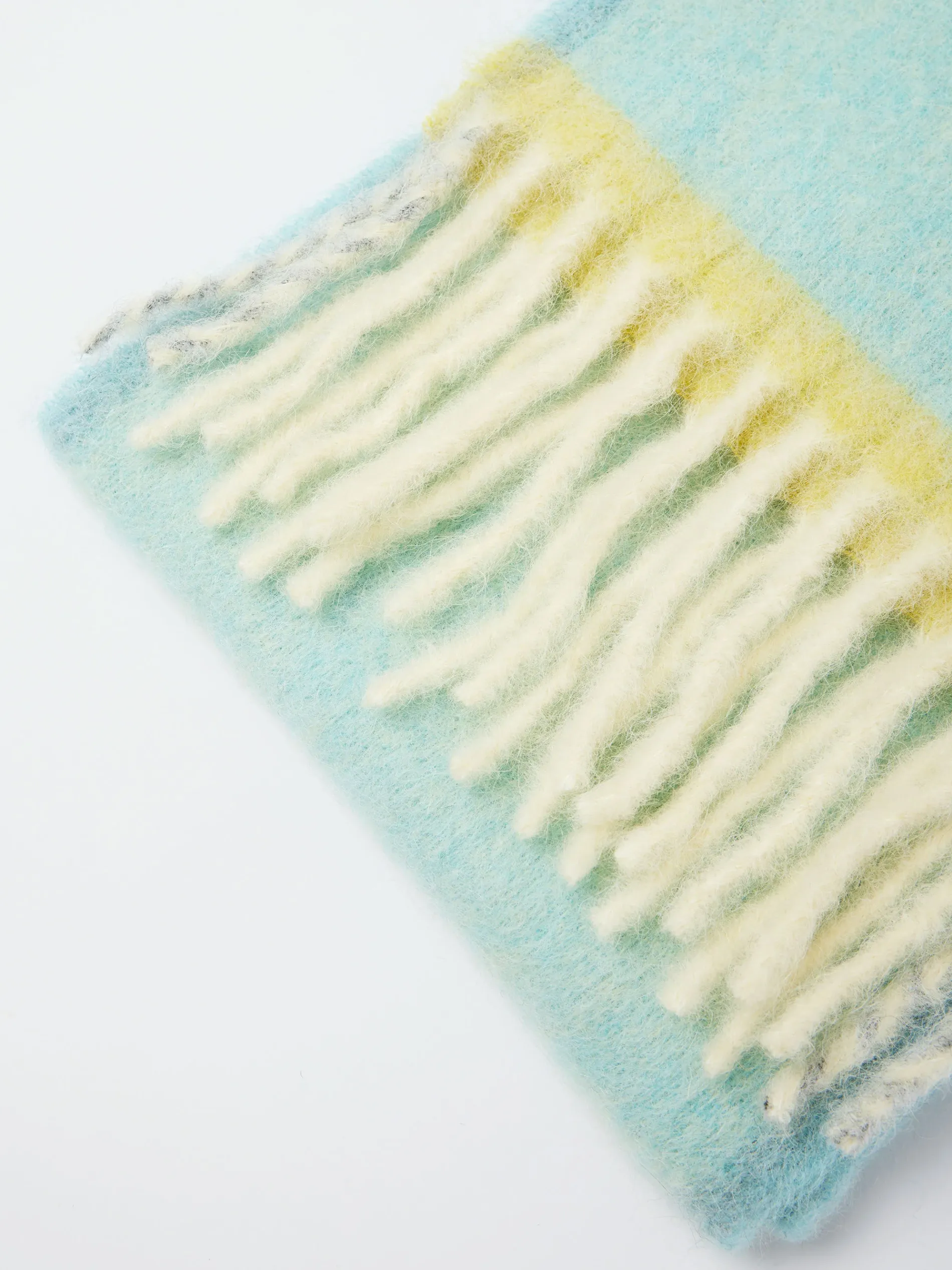 Acne Studios - Vally Wool Mohair Scarf in Light Blue