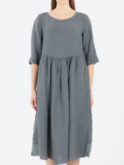 Aequamente - 25122 Dress in Asfalto