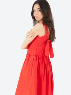 Aequamente - 25162 Dress in Pomodoro