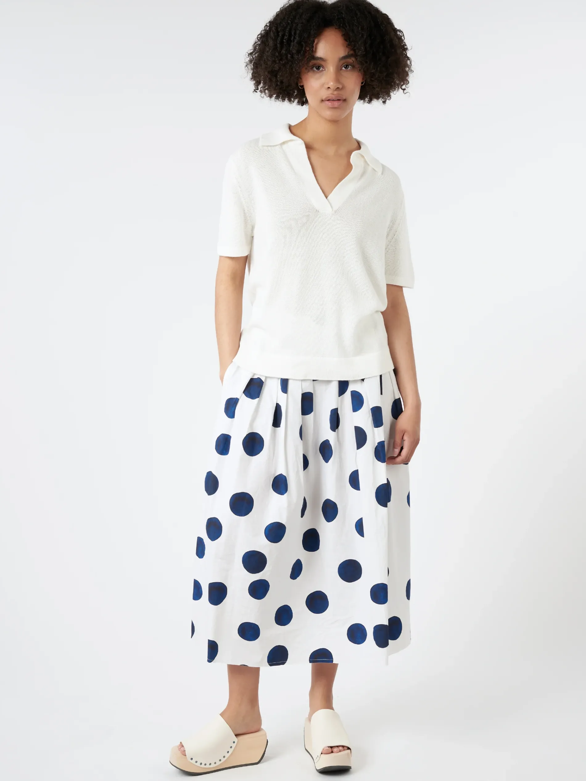 Aequamente - 24178 Skirt in Print