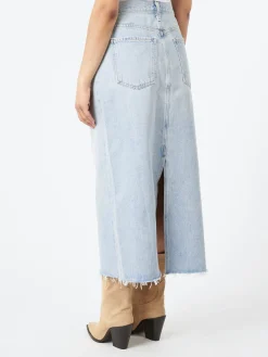 AGOLDE - Della Skirt in Practice (Light Wash)