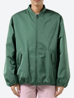 Ahirain - Bomber Jacket in Bayleaf Green