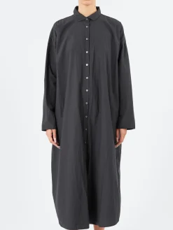 Album di Famiglia - Long Shirt Dress TC in Black