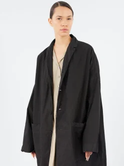 Album Di Famiglia - Loose Coat CC in Black