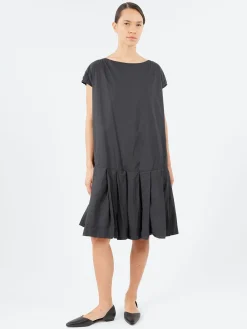 Album Di Famiglia - Low Waisted Dress TC in Black
