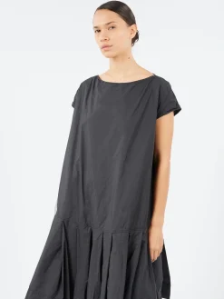 Album Di Famiglia - Low Waisted Dress TC in Black