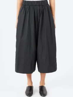 Album di Famiglia - Wide Trousers TC in Black