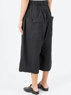 Album di Famiglia - Wide Trousers TC in Black