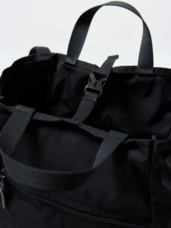 Amiacalva - Gabardine Zippy Tote in Black