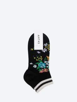 ANT45 - Lihue Short Sock in Black