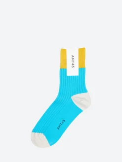 ANT45 - Rabun Short Sock in Turquoise
