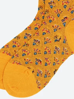 Antipast - Fun Fan Crew Sock in Orange