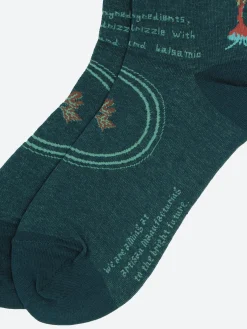 Antipast - Salad Crew Sock in Green