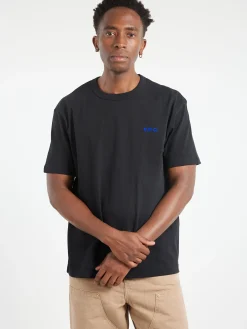 A.P.C. - Boxy Petit VPC T-Shirt in Black and Blue
