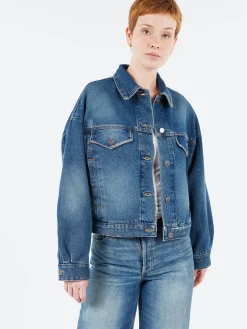 A.P.C. - Cally Jacket in Washed Indigo