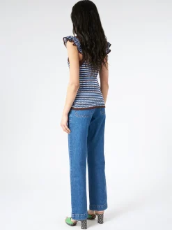 A.P.C. - Cathy Top in Brown