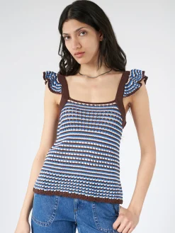 A.P.C. - Cathy Top in Brown