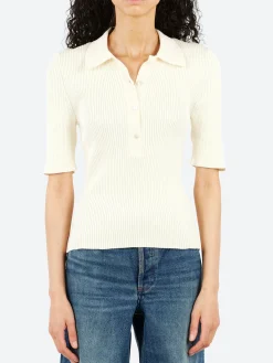 A.P.C. - Danae Polo in Off White