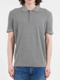 A.P.C. - Declan Polo in Heather Grey