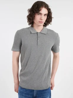 A.P.C. - Declan Polo in Heather Grey