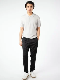 A.P.C. - Gregory Polo in Heather Light Grey